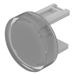 Clear Round Push Button Lens for use with 31 Series