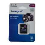 Integral Memory 32 GB SDHC SD Card, Class 10, UHS-1 U1