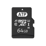 ATP 64 GB Industrial MicroSDXC Micro SD Card, Class 10, U3, UHS-I
