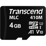 Transcend 4 GB MicroSDHC Micro SD Card, A1, U1, V10