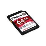 Kingston 64 GB Industrial SDXC SD Card, Class 10, UHS-II, U3, V90