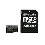 Verbatim 256 GB MicroSDHC, MicroSDXC Micro SD Card, UHS Speed Class 3
