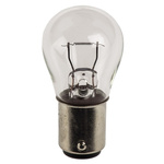 BA15d Automotive Incandescent Lamp, Clear, 24 V