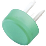 Green Round Push Button Lens for use with 19 Series