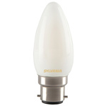 Sylvania ToLEDo RETRO B22 LED GLS Bulb 4 W(35W), 2400K, Warm White, Candle shape