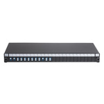 RS PRO Duplex Fibre Optic Patch Panel With 12 Ports Populated, 1U