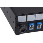 RS PRO Simplex Fibre Optic Patch Panel With 12 Ports Populated, 1U