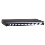 RS PRO Single Mode Simplex Fibre Optic Patch Panel With 24 Ports Populated, 1U