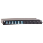 RS PRO Duplex Fibre Optic Patch Panel With 12 Ports Populated, 1U