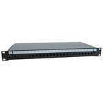 RS PRO 24 Port Fibre Optic Patch Panel, 1U