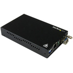 StarTech.com LC, RJ45 Media Converter, Single Mode, 10/100/1000Mbit/s, Half/Full Duplex 20km