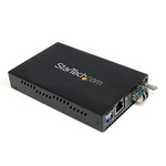 StarTech.com LC, RJ45 Media Converter, Single Mode, 10/100/1000Mbit/s, Half/Full Duplex 40km