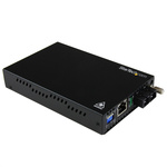 StarTech.com RJ45, SC Media Converter, Multi Mode, 10/100/1000Mbit/s, Half/Full Duplex 550m