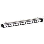 XLR 16 Port Audio, Video Patch Panel, 1U Rack Height