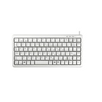 Cherry Keyboard Wired PS/2, USB Compact, QWERTY (US) Light Grey