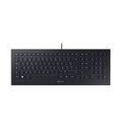 CHERRY Keyboard Wired USB, AZERTY Black
