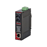 Red Lion RJ45 Media Converter, Multi Mode, 10/100 Mbps, Full Duplex 4km