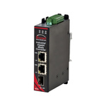 Red Lion RJ45 Media Converter, 10/100 Mbps, 1000 Mbps, Half/Full Duplex 80km