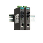 MOXA SC Ethernet Media Converter, Multi Mode, 10/100Mbit/s, Half/Full Duplex 40km