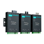 MOXA RS232, RS422, RS485 Ethernet Media Converter, Multi Mode, Half/Full Duplex 40km