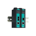 MOXA 10/100T, RJ45 Ethernet Media Converter, Multi Mode, 10/100/1000Mbit/s, Full Duplex 10km