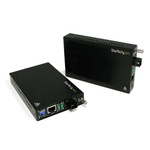 StarTech.com RJ45 Ethernet Media Converter, Single Mode, 200Mbit/s, Full Duplex 20km