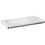 RS PRO 24 Port ST Multimode Simplex Fibre Optic Patch Panel With 24 Ports Populated, 1U