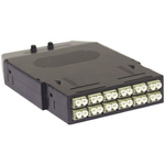 Polyco Healthline RapidNetSeries, 12 Port LC to LC Multimode Duplex Cassette, OM3 Optical Fibre Type