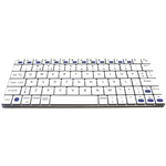 Ceratech Keyboard Wireless Bluetooth Mac, QWERTY (UK) White