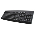 Ceratech Keyboard Wired PS/2, USB, QWERTY (Polish) Black
