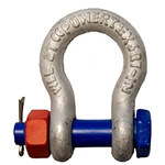 RS PRO Bow Shackle, Alloy Steel, 0.5t
