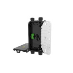 HellermannTyton Connectivity 2 Port LC Single Mode Fibre Optic Patch Panel With 1 Ports Populated