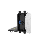 HellermannTyton Connectivity 2 Port LC Single Mode Fibre Optic Patch Panel With 1 Ports Populated