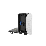 HellermannTyton Connectivity 2 Port LC Single Mode Fibre Optic Patch Panel With 2 Ports Populated
