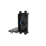 HellermannTyton Connectivity 2 Port LC Single Mode Fibre Optic Patch Panel With 1 Ports Populated