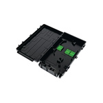 HellermannTyton Connectivity 12 Port Single Mode Fibre Optic Patch Panel With 12 Ports Populated