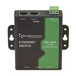 Brainboxes Wall Mount Ethernet Switch, 5 RJ45 Ports