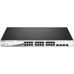 D-Link DGS-1210-28P, Smart 28 Port Ethernet Switch With PoE