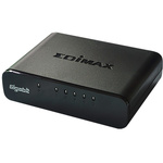 Edimax ES-5500G, Unmanaged 5 Port Ethernet Switch Type G - British 3-Pin