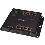 StarTech.com IES101GP2SFW, Managed 8 Port Ethernet Switch With PoE M