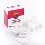 Raspberry Pi Raspberry Pi Power Supply, USB Type C with EU Plug Type, 1.5m
