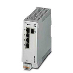 Phoenix Contact FL SWITCH 2105 Series DIN Rail Mount Ethernet Switch, 5 RJ45 Ports, 1000Mbit/s Transmission, 24V dc