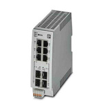 Phoenix Contact FL SWITCH 2204-2TC-2SFX Series DIN Rail Mount Ethernet Switch, 4 RJ45 Ports, 100Mbit/s Transmission,