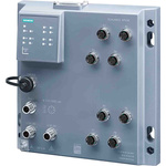 Siemens SCALANCE XP-200 Series Wall Mount Ethernet Switch, 0 RJ45 Ports, 10/100Mbit/s Transmission, 24V dc