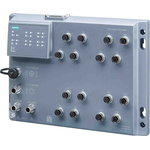 Siemens Wall Mount Ethernet Switch, 0 RJ45 Ports, 10/100/1000Mbit/s Transmission, 24V dc