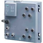 Siemens Wall Mount Ethernet Switch, 0 RJ45 Ports, 10/100Mbit/s Transmission, 54V dc