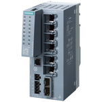 Siemens Ethernet Switch, 6 RJ45 Ports, 10/100/1000Mbit/s Transmission, 24V dc