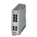 Phoenix Contact DIN Rail Mount Ethernet Switch, 6 RJ45 Ports, 10/100Mbit/s Transmission, 24V dc