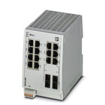 Phoenix Contact DIN Rail Mount Ethernet Switch, 14 RJ45 Ports, 10/100Mbit/s Transmission, 24V dc