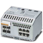 Phoenix Contact DIN Rail Mount Ethernet Switch, 4 RJ45 Ports, 1000Mbit/s Transmission, 24V dc